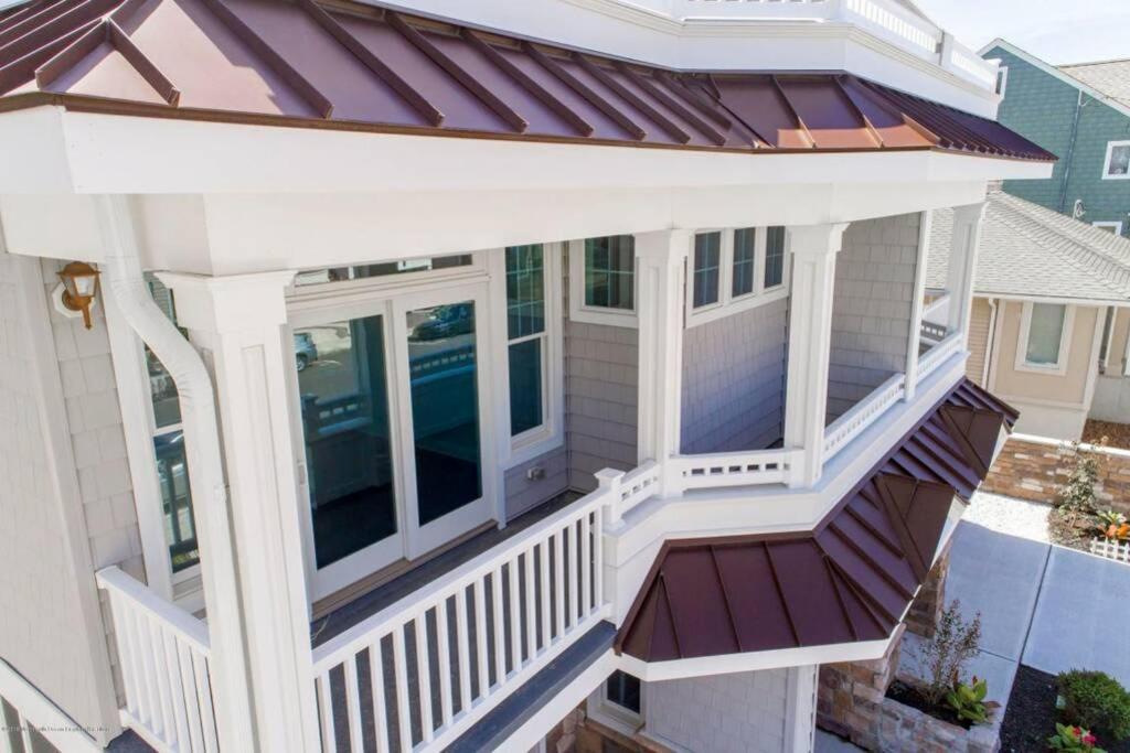 Ocean And Beach Views From Five Decks In Ortley Beach Seaside Heights Bagian luar foto